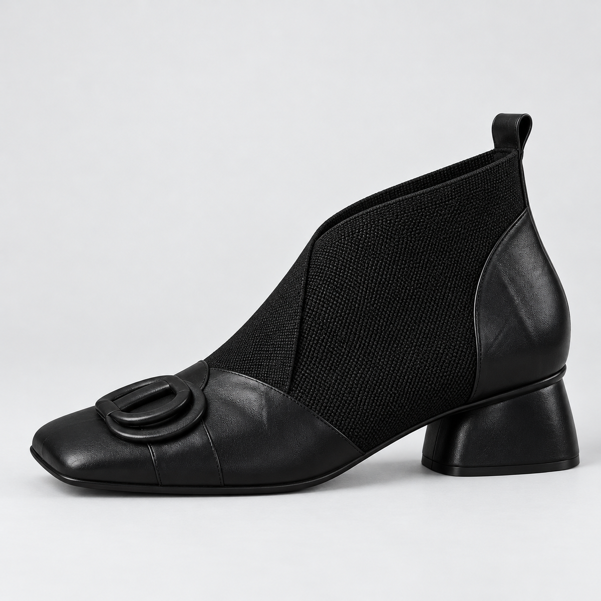 Hollis & June | Opium Leather Ankle Boots