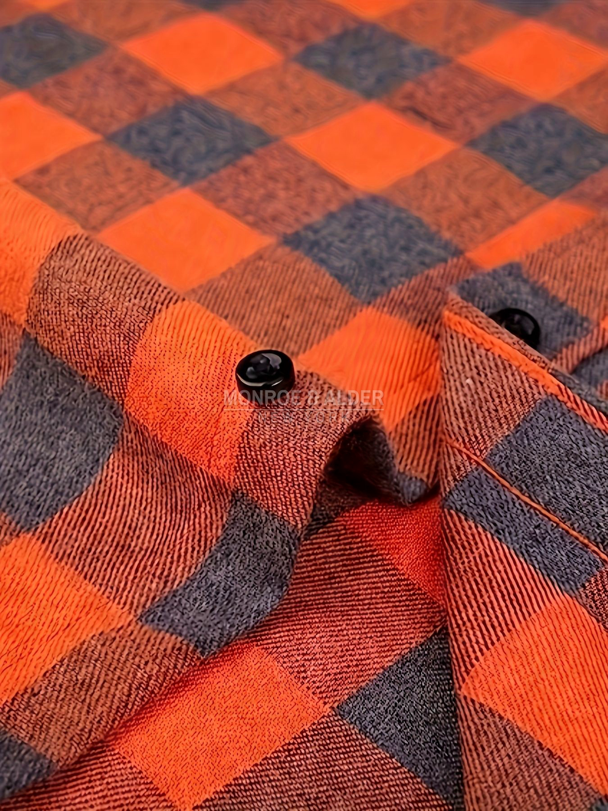 Hollis & June | Dalton Hooded Plaid Shirt Jacket