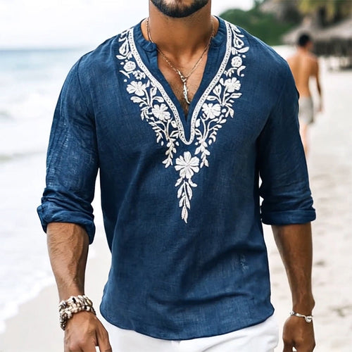 Arlo Henley Linen Shirt