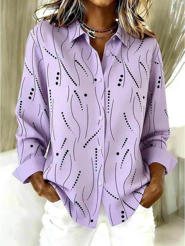 Hollis & June | Dawnsley Abstract Print Blouse