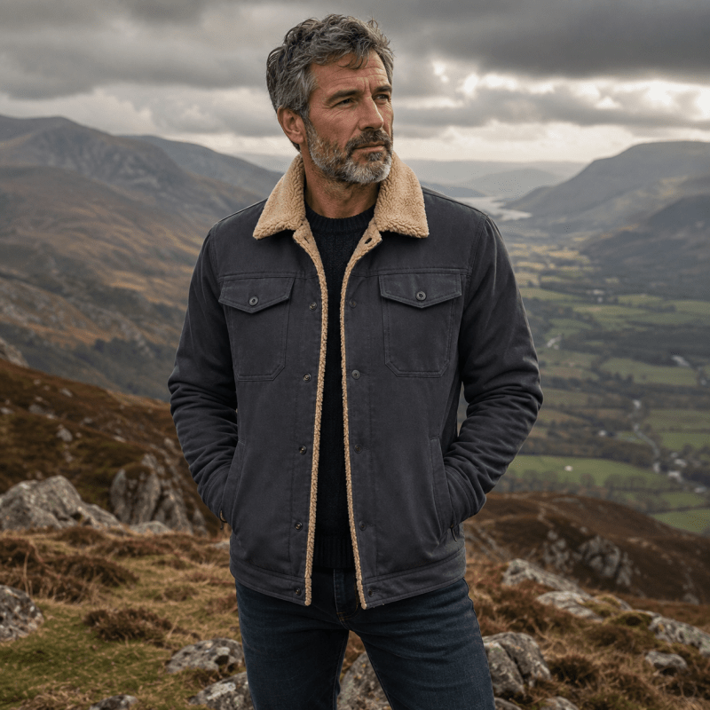 Steve - Classic Winter Jacket | By Mason & Reed London
