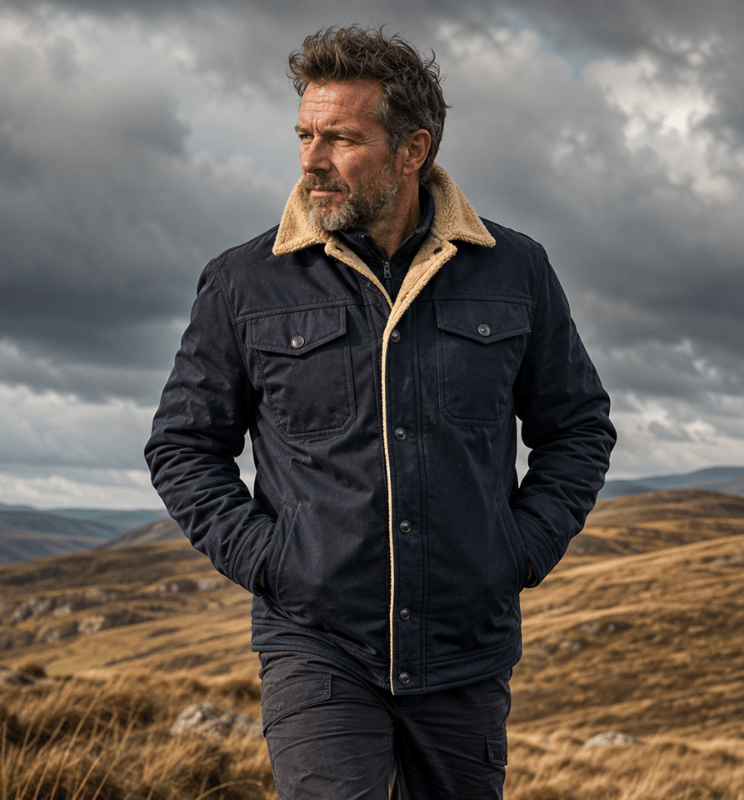 Steve - Classic Winter Jacket | By Mason & Reed London
