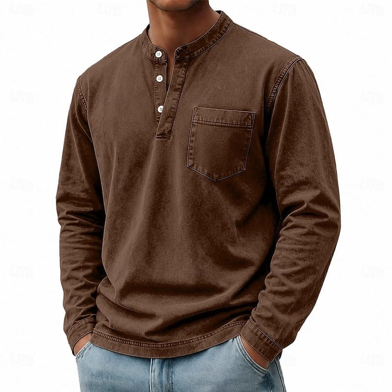 Hollis & June | Hudson Long-Sleeve Henley