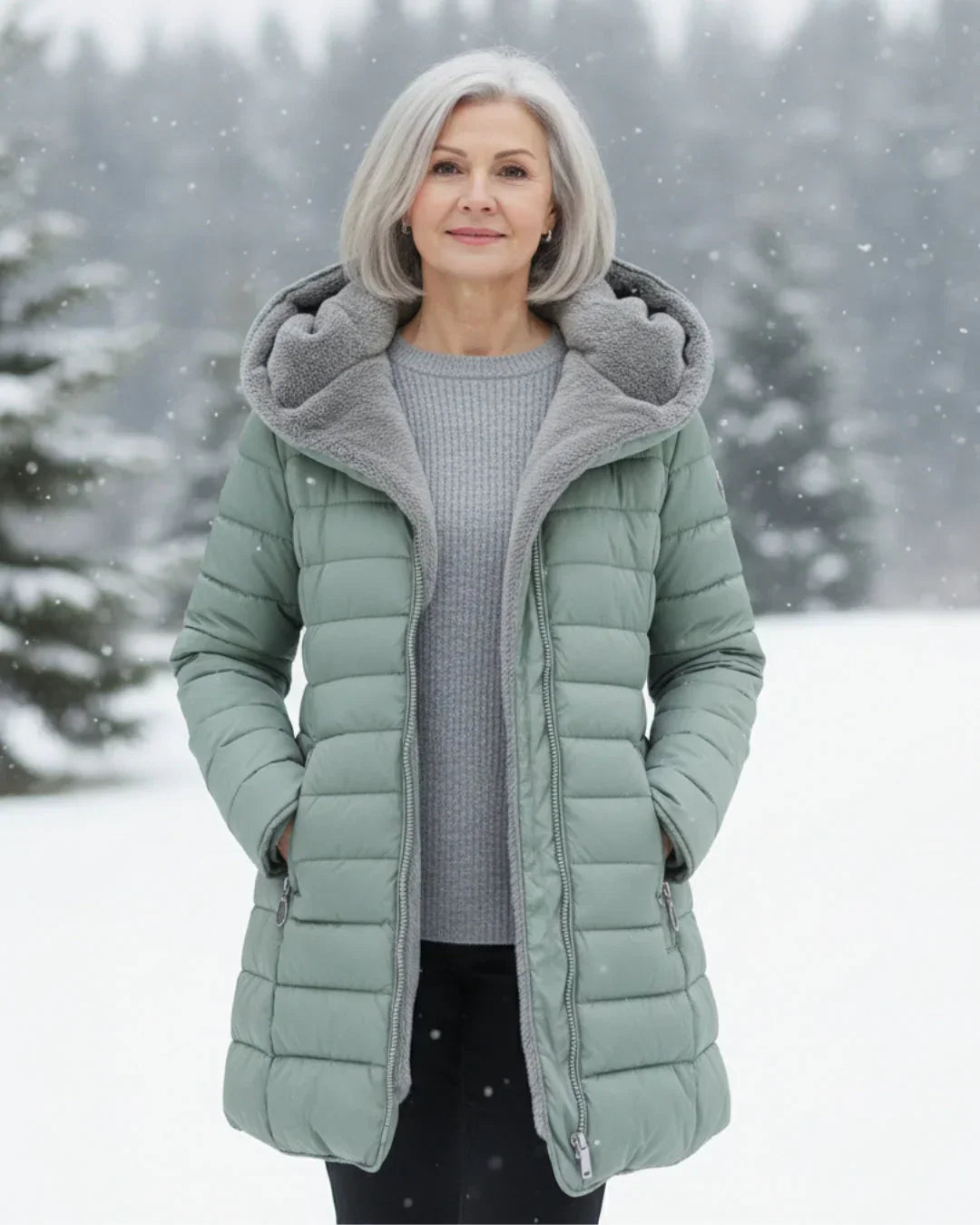 Hollis & June | Isabella Waterproof Cozy Coat