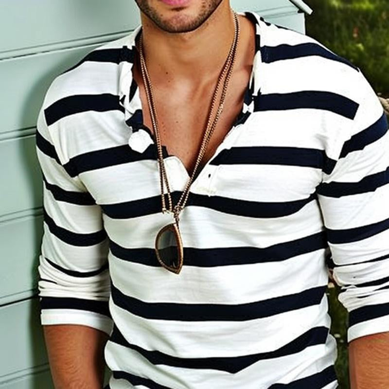 Alto Striped Henley