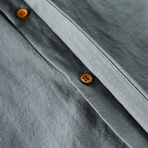 Hollis & June | Katana Stand-Collar Shirt