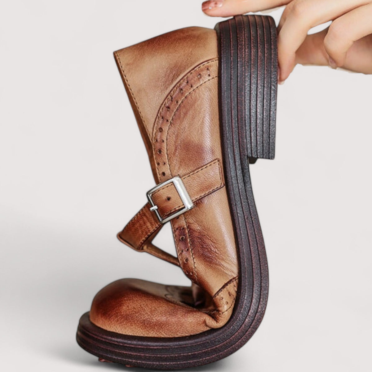 Hollis & June | Florence Mary Jane Comfort Shoes
