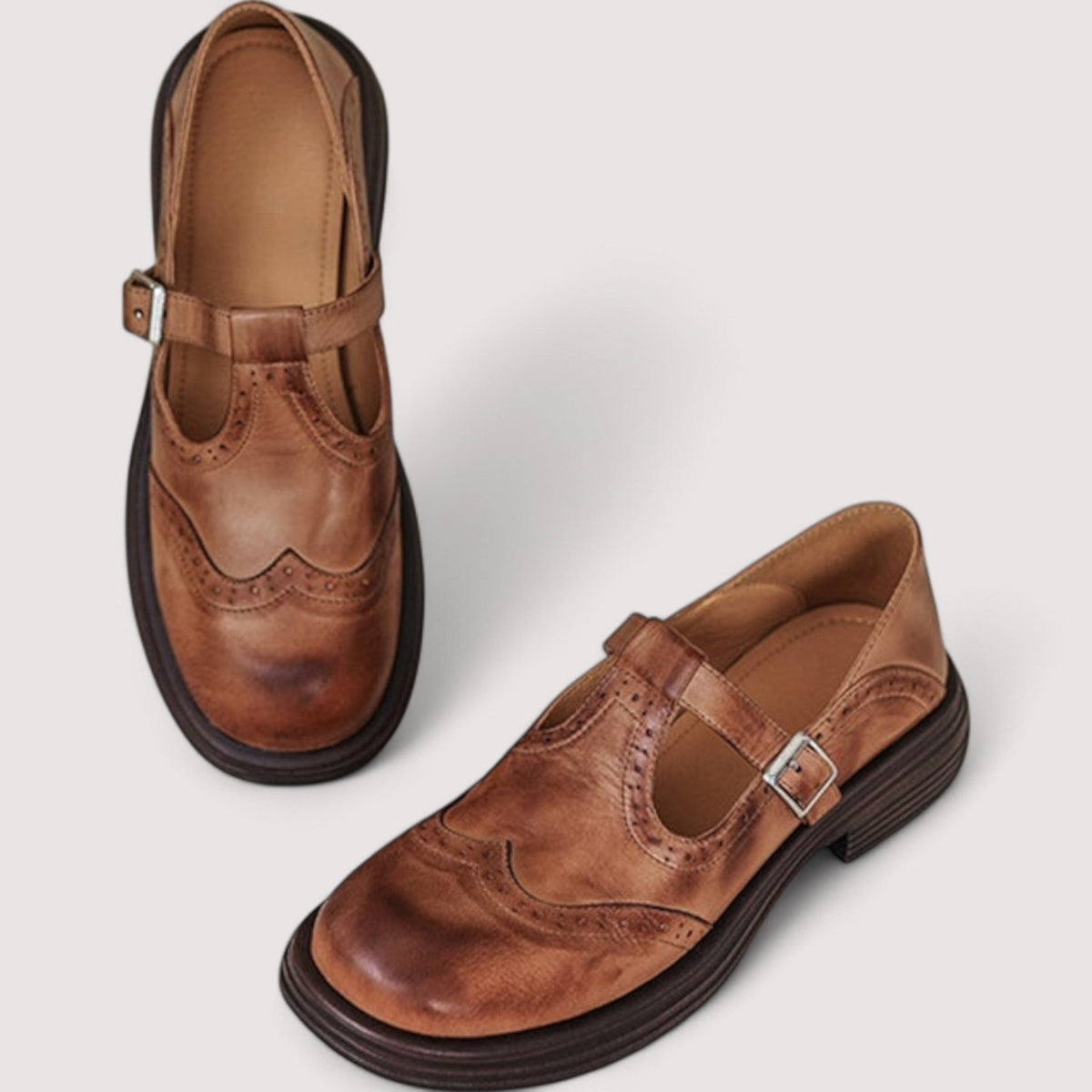 Hollis & June | Florence Mary Jane Comfort Shoes