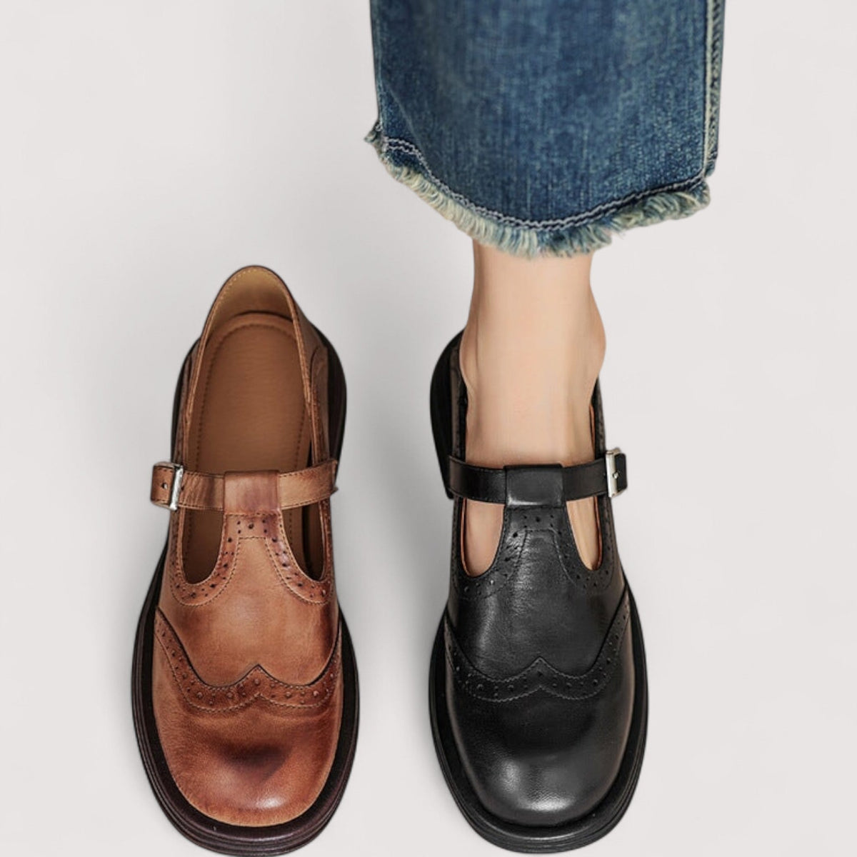 Hollis & June | Florence Mary Jane Comfort Shoes
