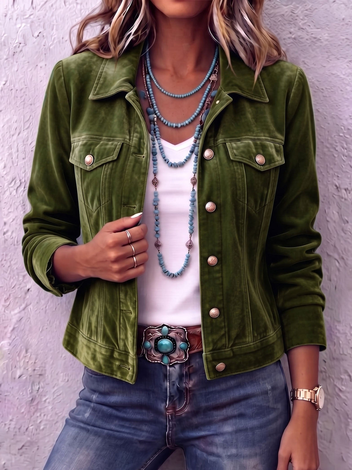 Hollis & June | Dianne Velvet Jacket