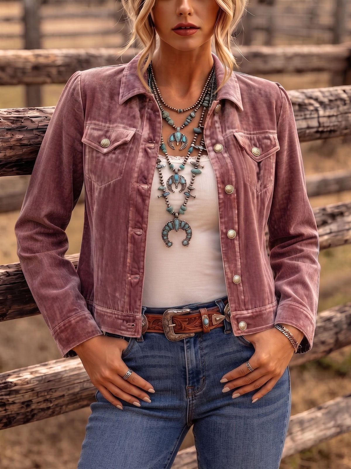 Hollis & June | Dianne Velvet Jacket