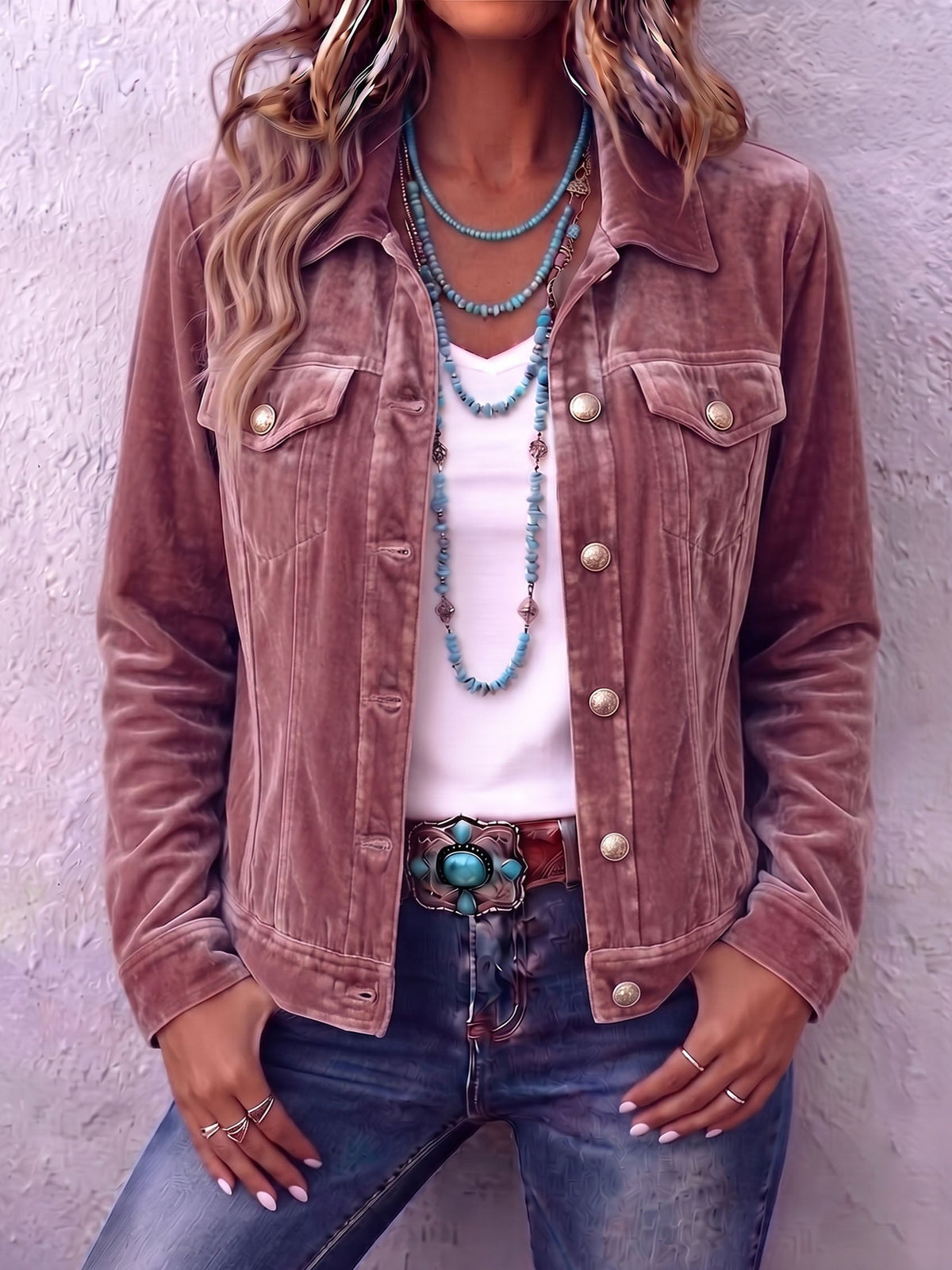 Hollis & June | Dianne Velvet Jacket