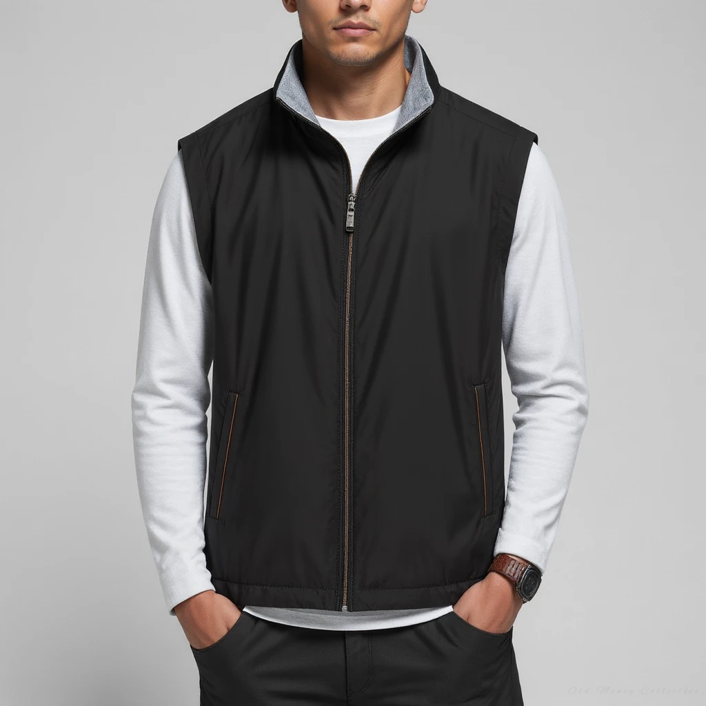 Liam - Slim Cut Bodywarmer | By Mason & Reed London