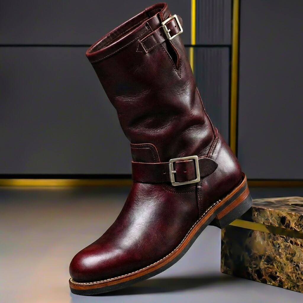 Hollis & June | Bancroft Vintage Leather Boots