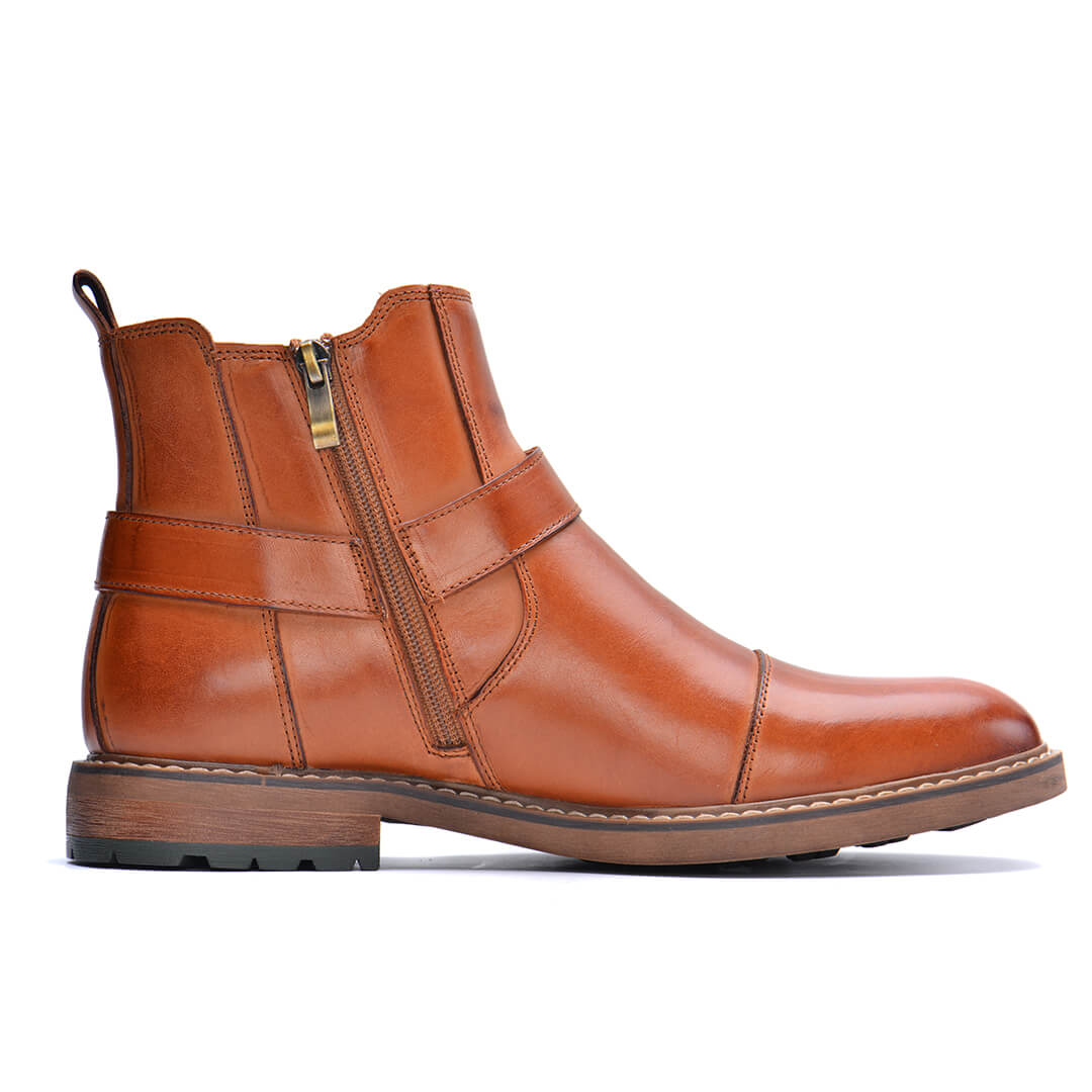 Hollis & June | Roadster Leather Boots