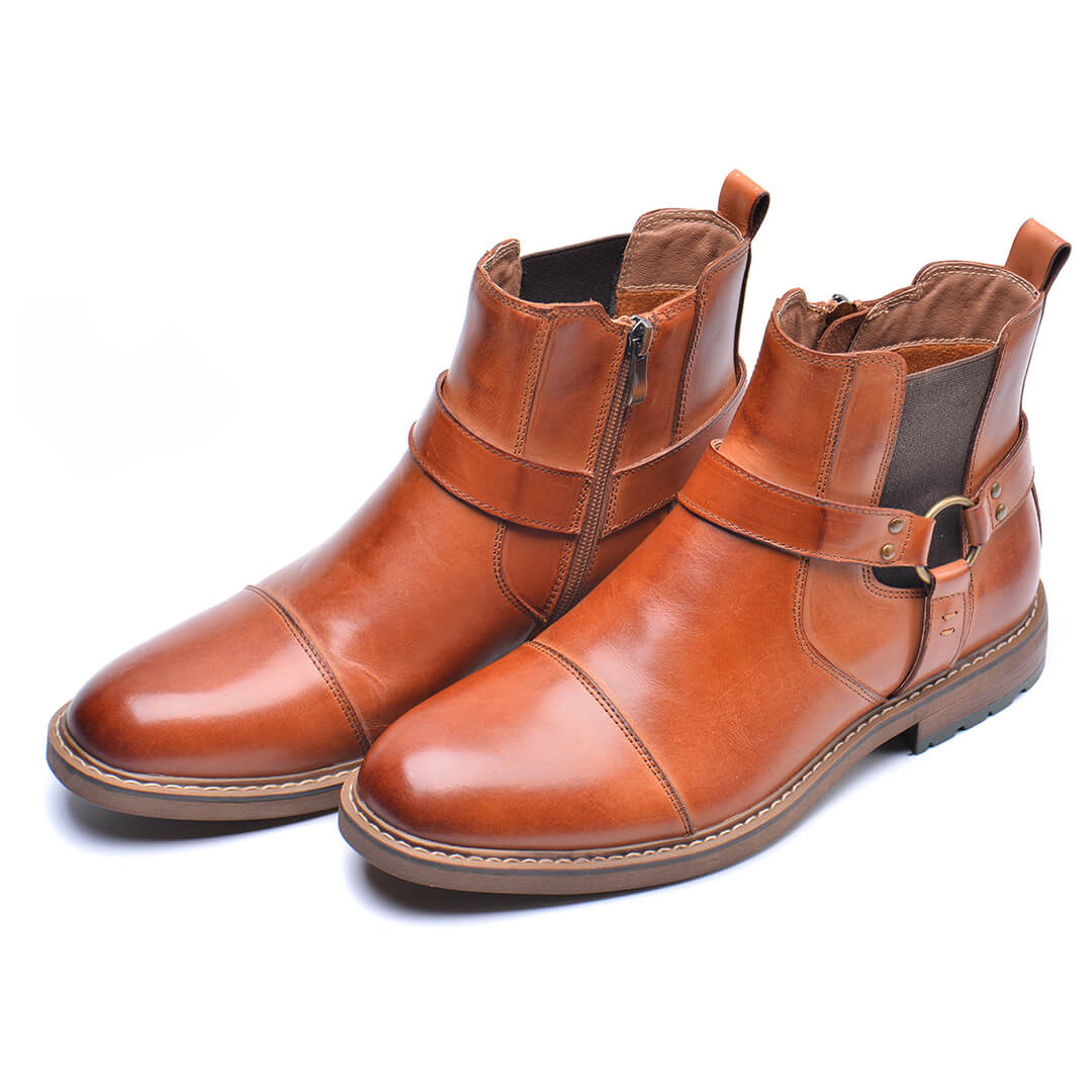 Hollis & June | Roadster Leather Boots