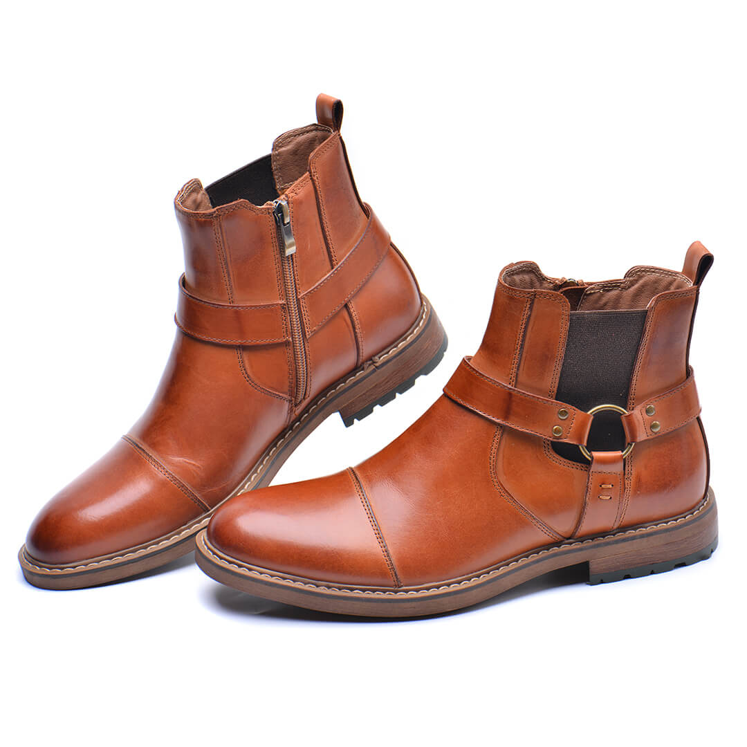 Hollis & June | Roadster Leather Boots