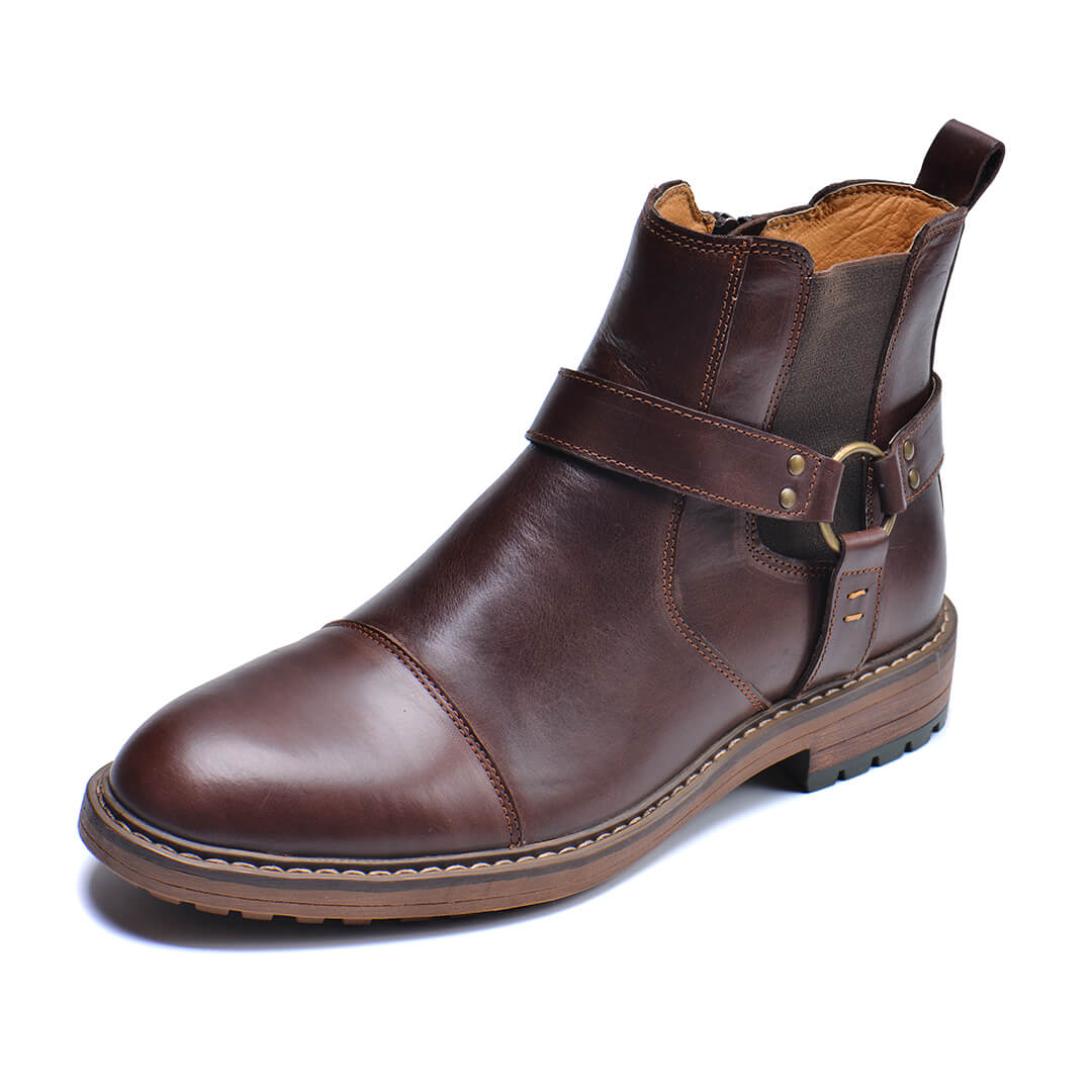 Hollis & June | Roadster Leather Boots