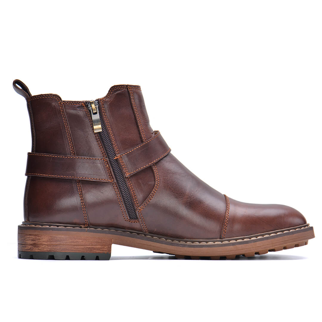 Hollis & June | Roadster Leather Boots