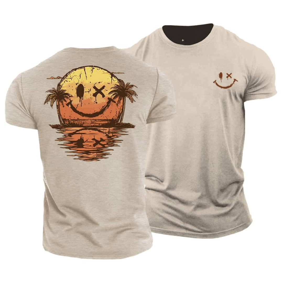 Hollis & June | Smiley Print T-Shirt