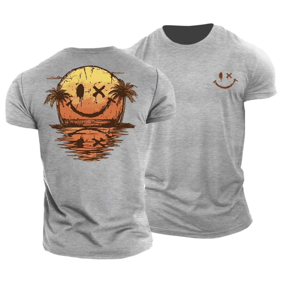 Hollis & June | Smiley Print T-Shirt