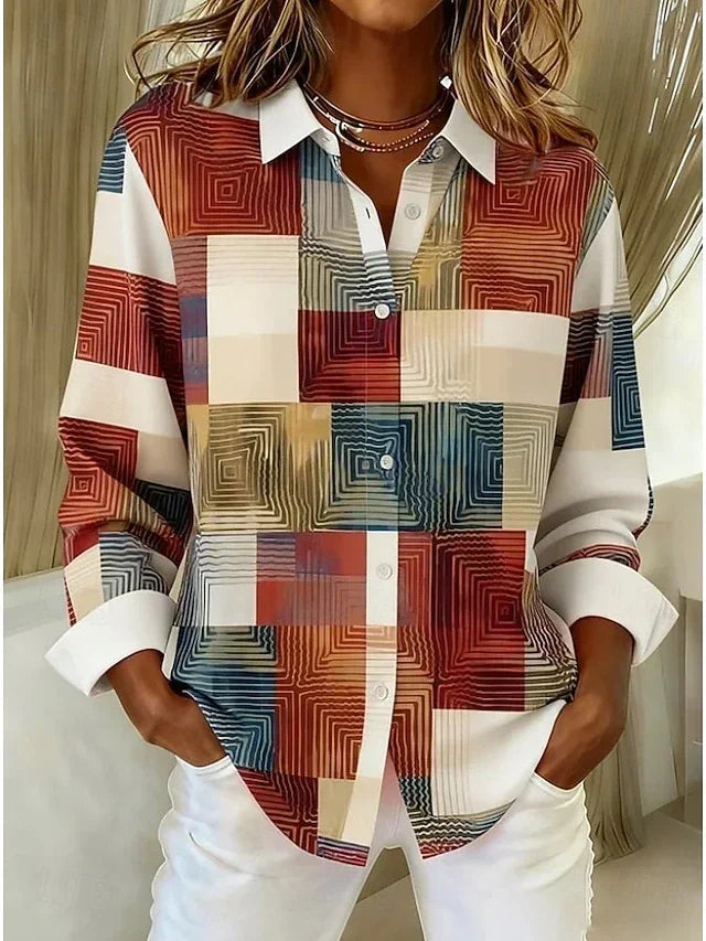 Hollis & June | Merritt Vintage Patchwork Blouse